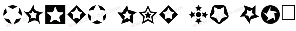 Stars for 3D FX字体转换
